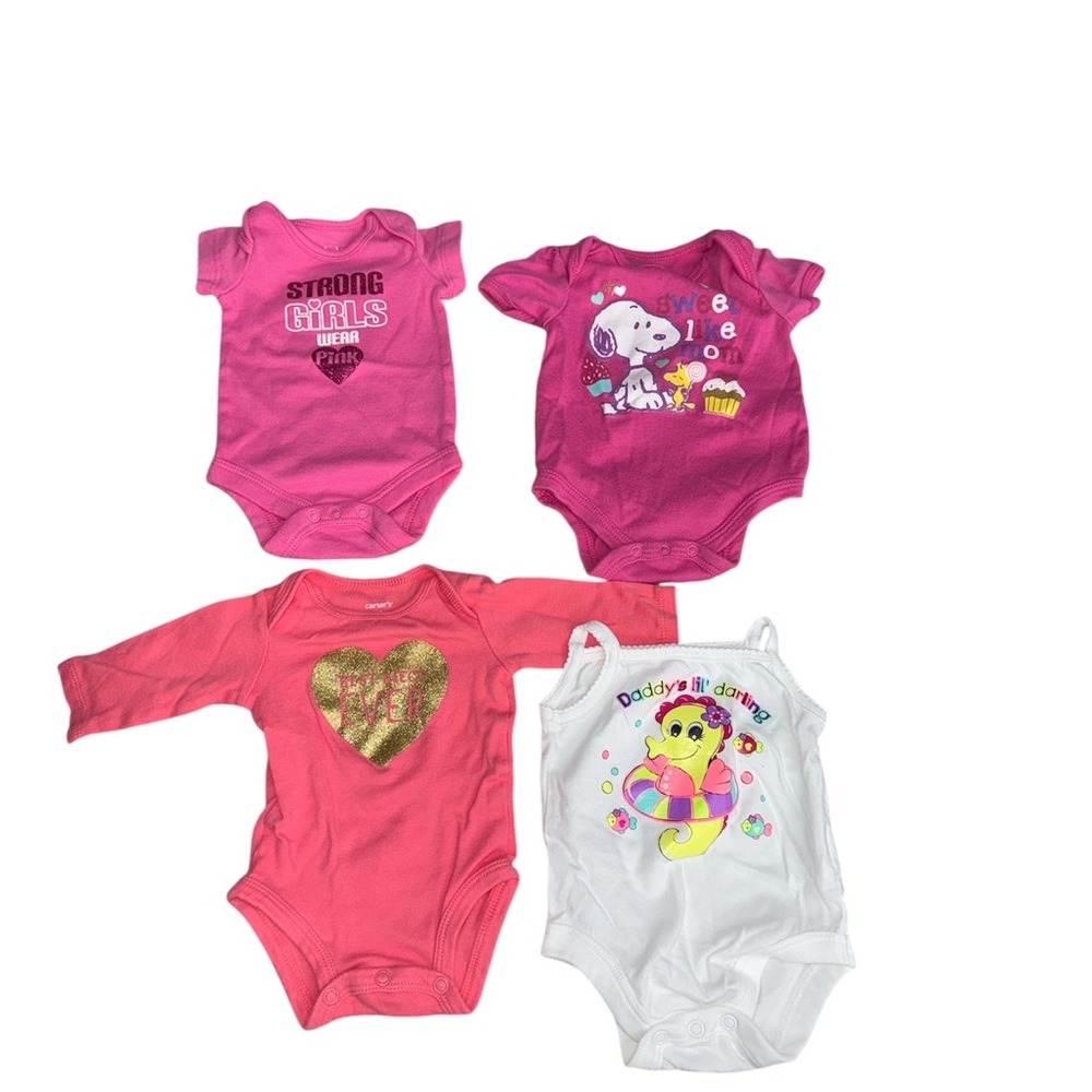 Newborn Baby Clothing Bundle Set (Carter’s, Cherokee, Circo, Garanimals) 14 pcs - Picture 2 of 6